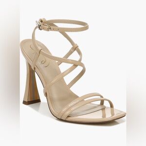 Sam Edelman Lela Sandal in Light Latte NEW